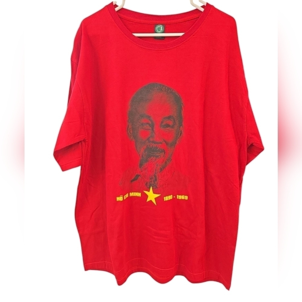 NWOT ARTWEAR HO CHI MINH 1890-1969 GRAPGIC T-SHIRT. SIZE XXXL.